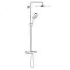 Душевая система для настенного монтажа GROHE, Rainshower Smartactive 310, 26647000